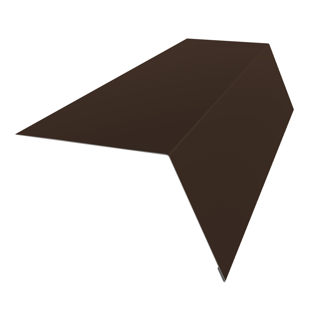 planka-karniznaya-shirokaya-100kh85-0-45-pe-s-plenkoy-ral-8017-shokolad-2m-495595